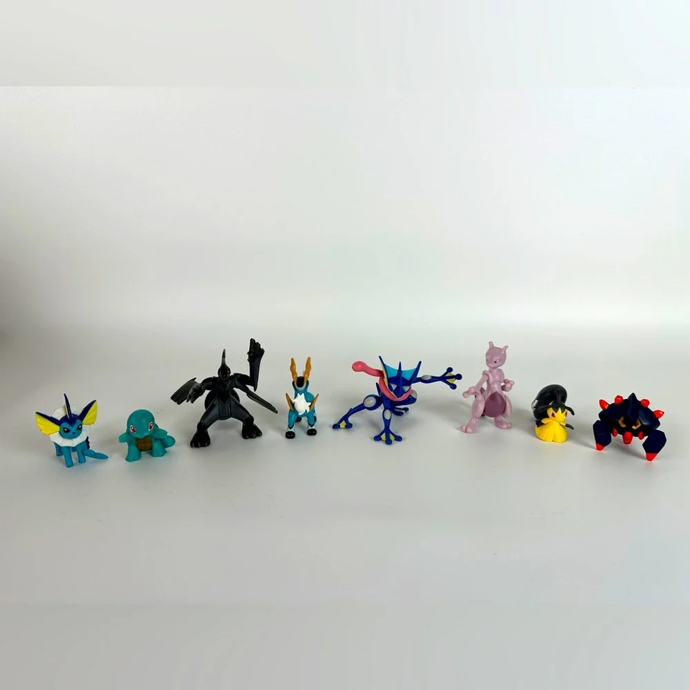 Tomy Pokemon Figures Lot of 8 Collectible Figures Action Figurines